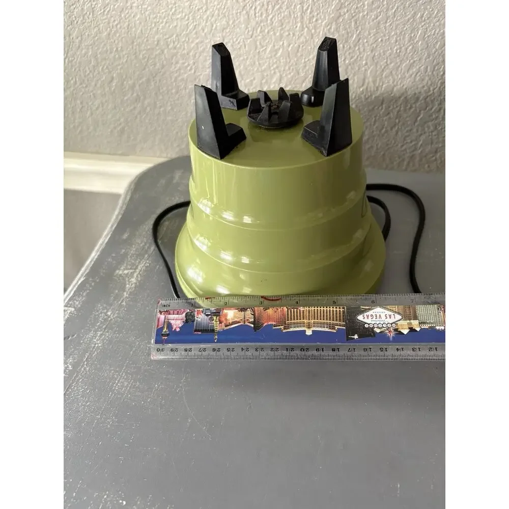 Avocado 70's Waring Blender 1186 Solid State CCW-8 USA 